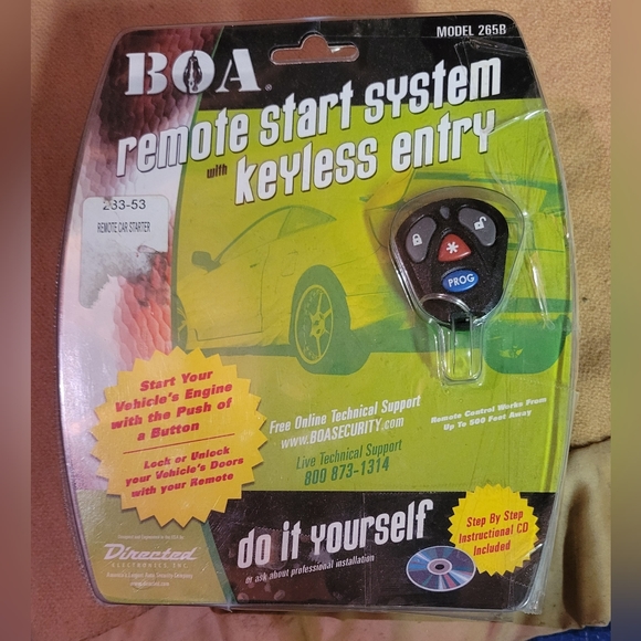 BOA Remote Start Keyless Entry System - Picture 5 of 7